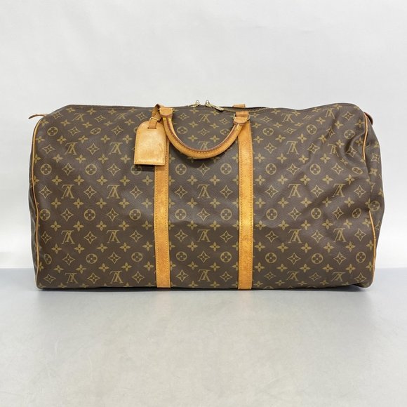 LOUIS VUITTON Monogram Keepall 60 M41422 Brown Bag - Picture 13 of 13